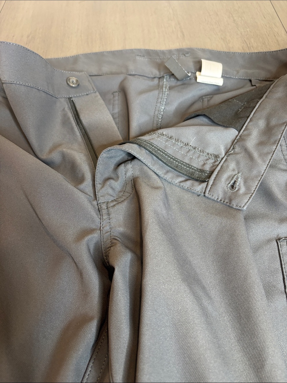 🩶 Cintas Men’s Work Pants 36R Dark Gray Utility Uniform Career Pants 🩶 - Picture 5 of 13